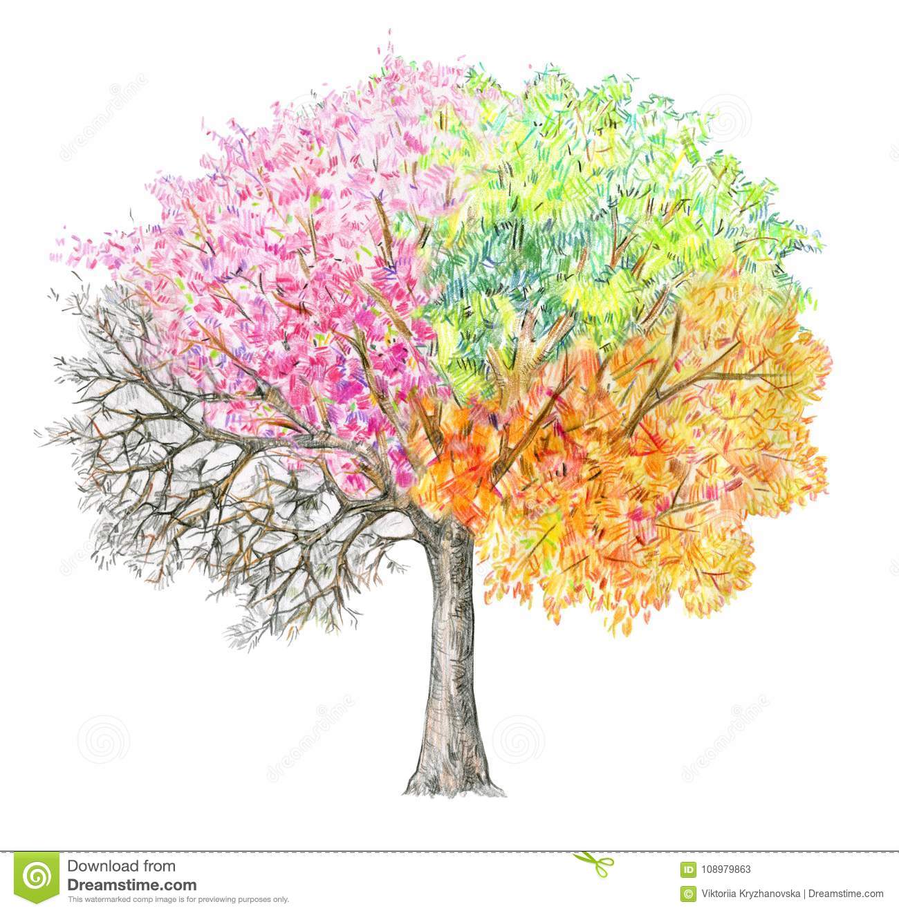 cztery-pory-roku-drzewa-handdrawing-odizolowywam-108979863